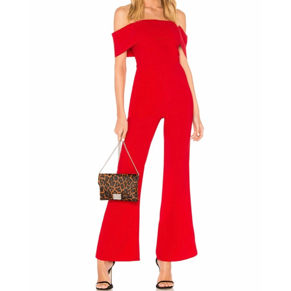 by the way. red jumpsuit